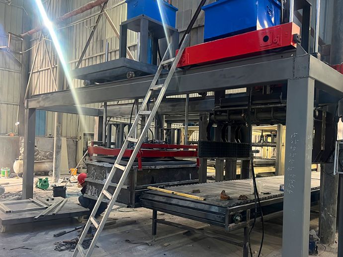 Self-Insulating Block Production Line